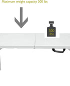 Mesa plegable de plástico portátil de 4 pies6 pies8 pies, mesa de comedor de...