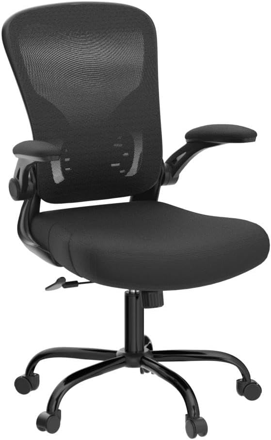 Flysky Silla ergonómica de escritorio de oficina, silla giratoria de malla...