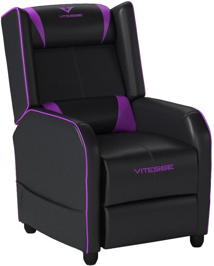 VITESSE - Silla reclinable para juegos VIT, para una persona. Moderno sofá de...