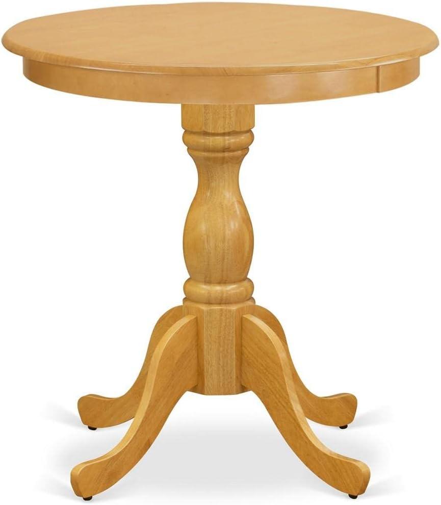 ESAB3-OAK-04 Eden Juego de comedor de 3 piezas para espacios pequeños contiene