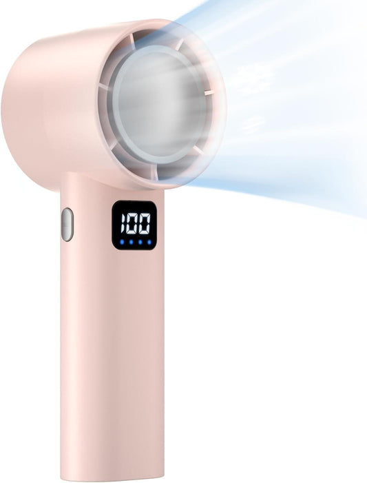 Ventilador de mano portátil, ventilador turbo de alta velocidad, polvo de aire,