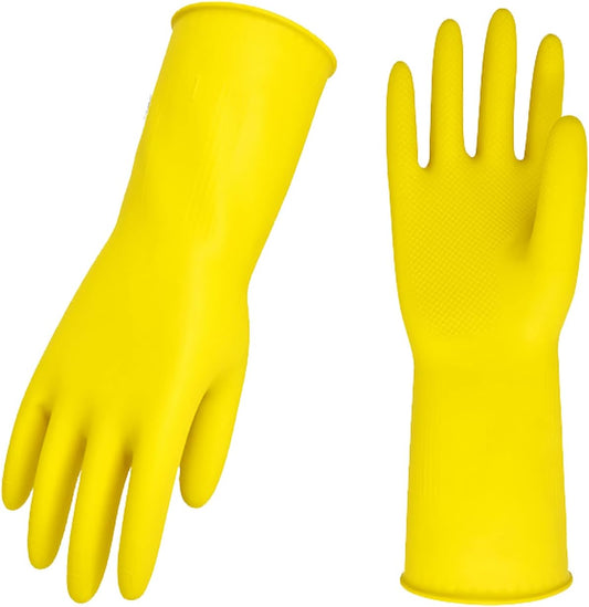 10 pares de guantes de limpieza del hogar reutilizables, guantes de goma de