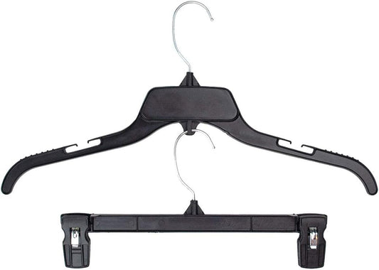 HangOn Combo Set de perchas de plástico reciclado para camisas y pantalones, 17...