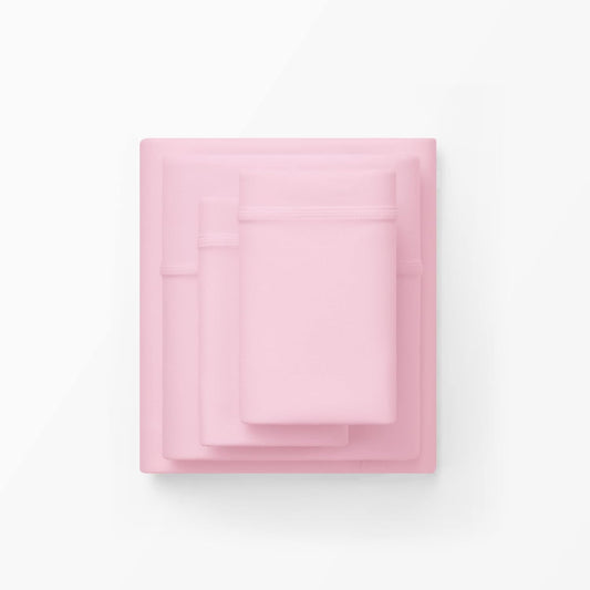 Sábanas para cama para niños, colchón de color rosa, elásticas, duraderas,