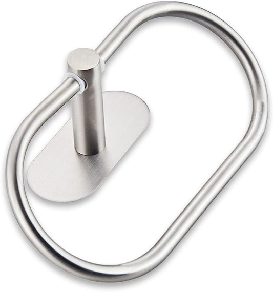 Toallero autoadhesivo de acero inoxidable para baño, soporte para toallas de...