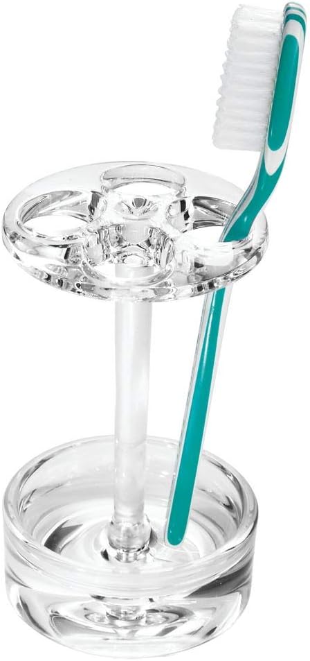 InterDesign Eva, soporte para cepillos de dientes para encimeras tocador de...