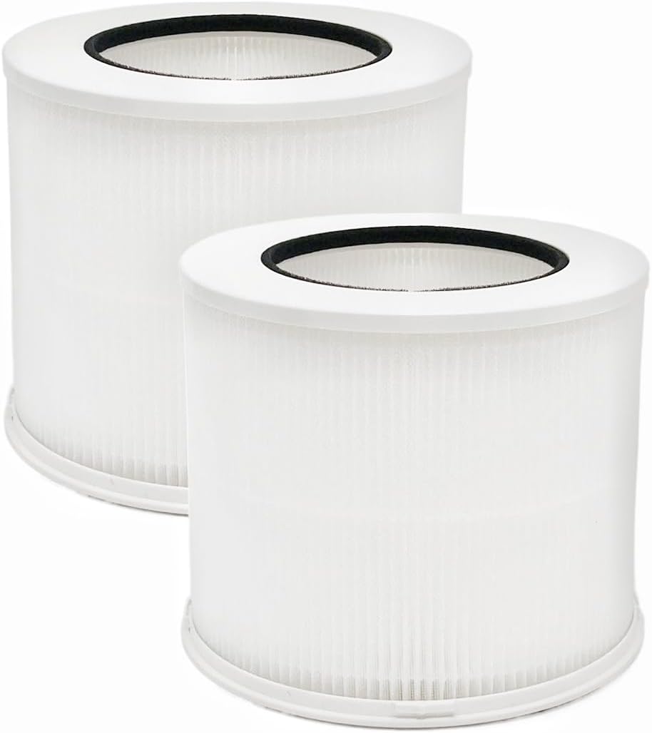 H13 Ture - Filtro HEPA compatible con purificador de aire True HEPA de mesa...