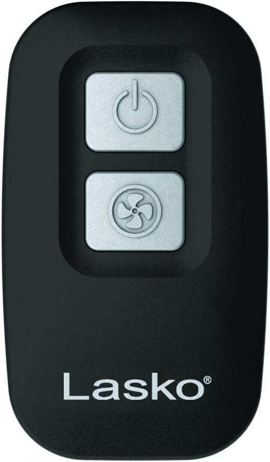 Lasko Ventilador de pedestal oscilante, altura ajustable, control remoto, 4...
