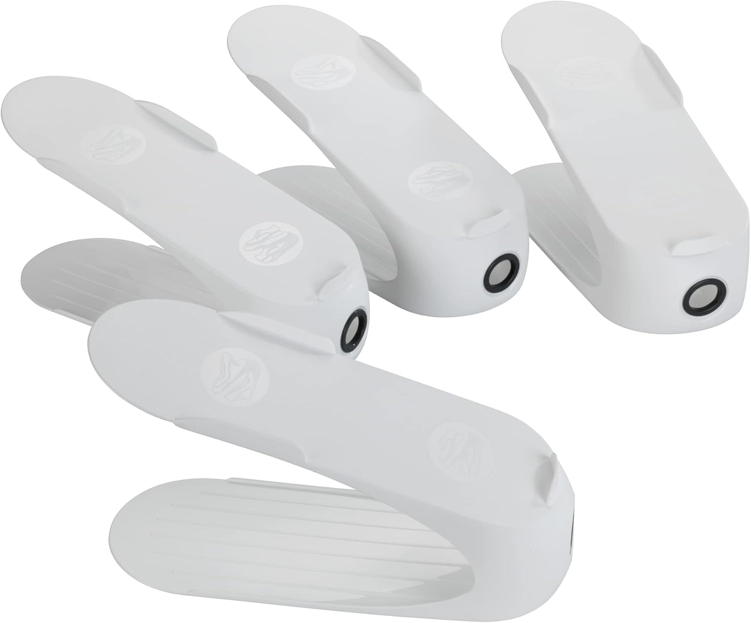 WENKO Organizadores para Zapatos, 4 uds. Zapatero, 11, 2.0 x 5.9 x 11.4 in,