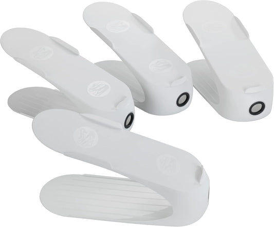 WENKO Organizadores para Zapatos, 4 uds. Zapatero, 11, 2.0 x 5.9 x 11.4 in,