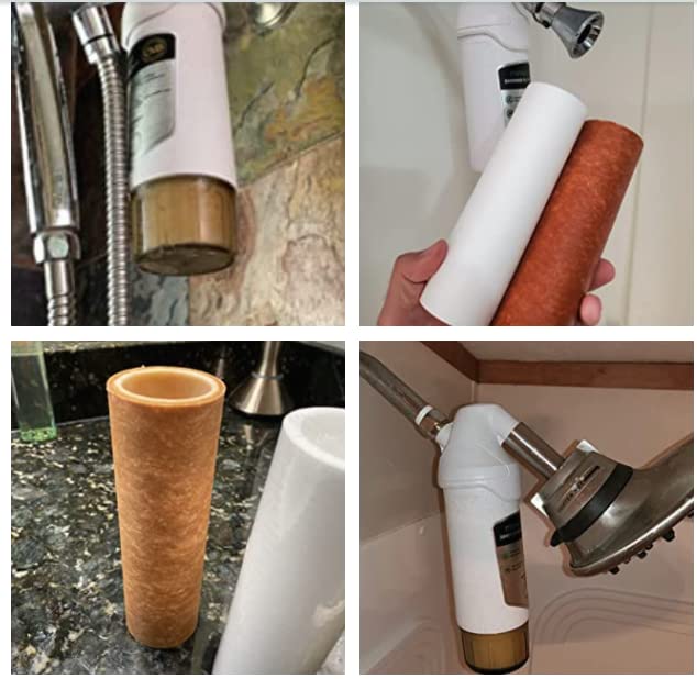 miniwell L720-Plus - Sistema de filtro de ducha para baño de agua dura y pozo,...