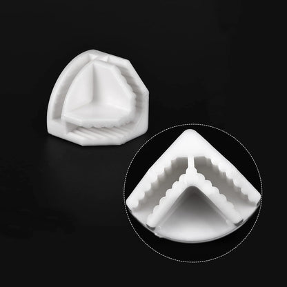 uxcell Conectores de cubo de alambre de plástico, clip de hebilla de rejilla de