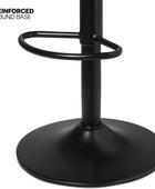 MoNiBloom Moder - Juego de 2 taburetes de bar sin brazos, altura ajustable, de...