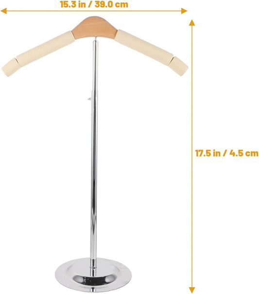VILLCASE Soporte de exhibición ajustable de la suspensión de la ropa