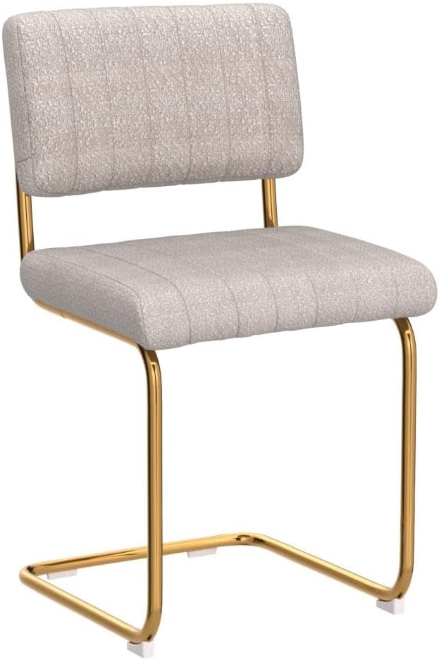 Zesthouse Mid Century Boucle - Juego de 2 sillas de comedor de tela retro con...