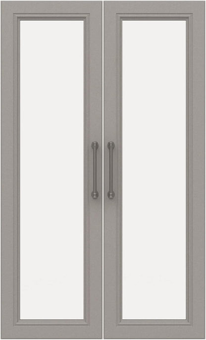 ClosetMaid Juego de pares de almacenamiento modular, 2 puertas de panel de