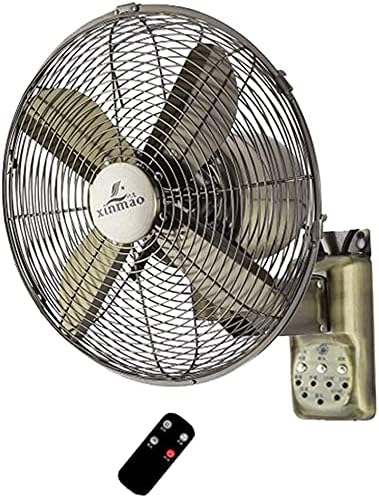 Ventilador oscilante de montaje en pared retro ventilador oscilante industrial...