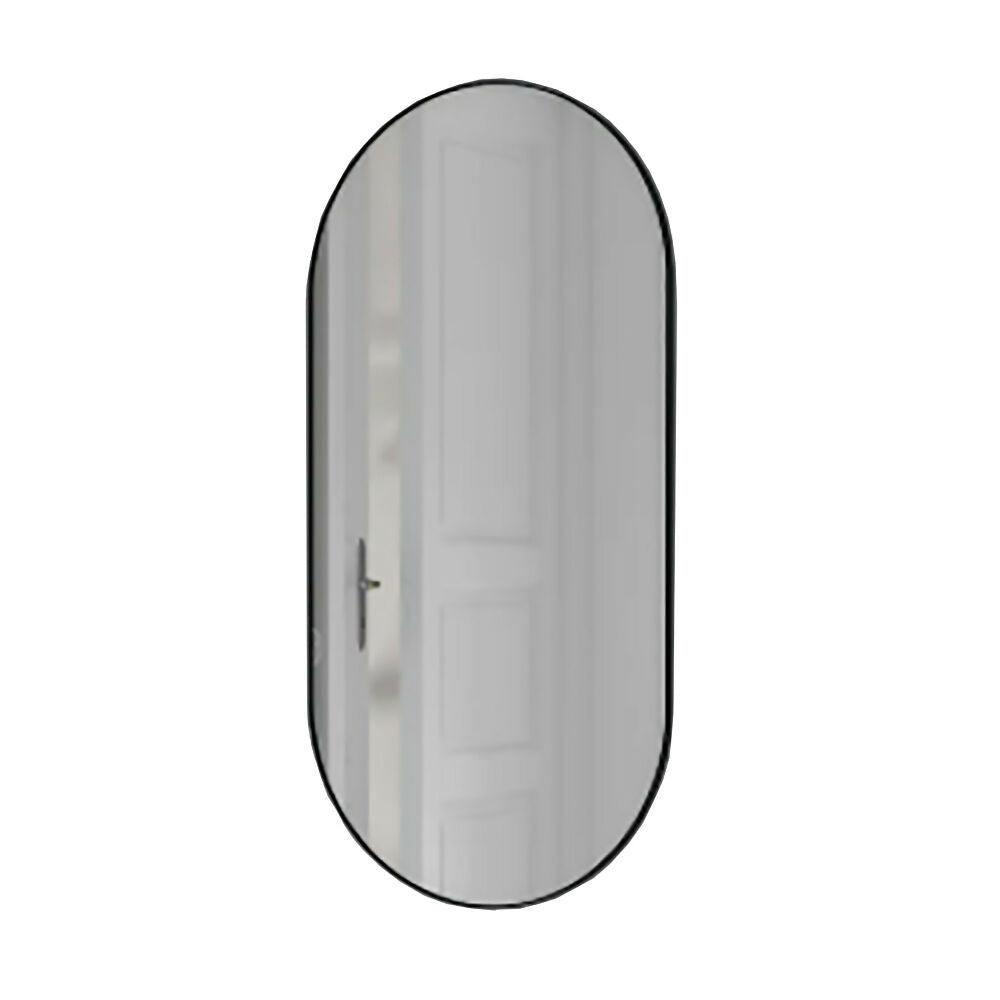 Espejo ovalado 80 x 40 Negro