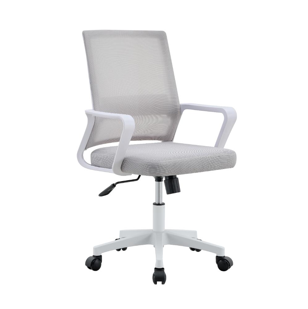 Silla de Escritorio Regal, Gris, Ergonómica con Reposabrazos