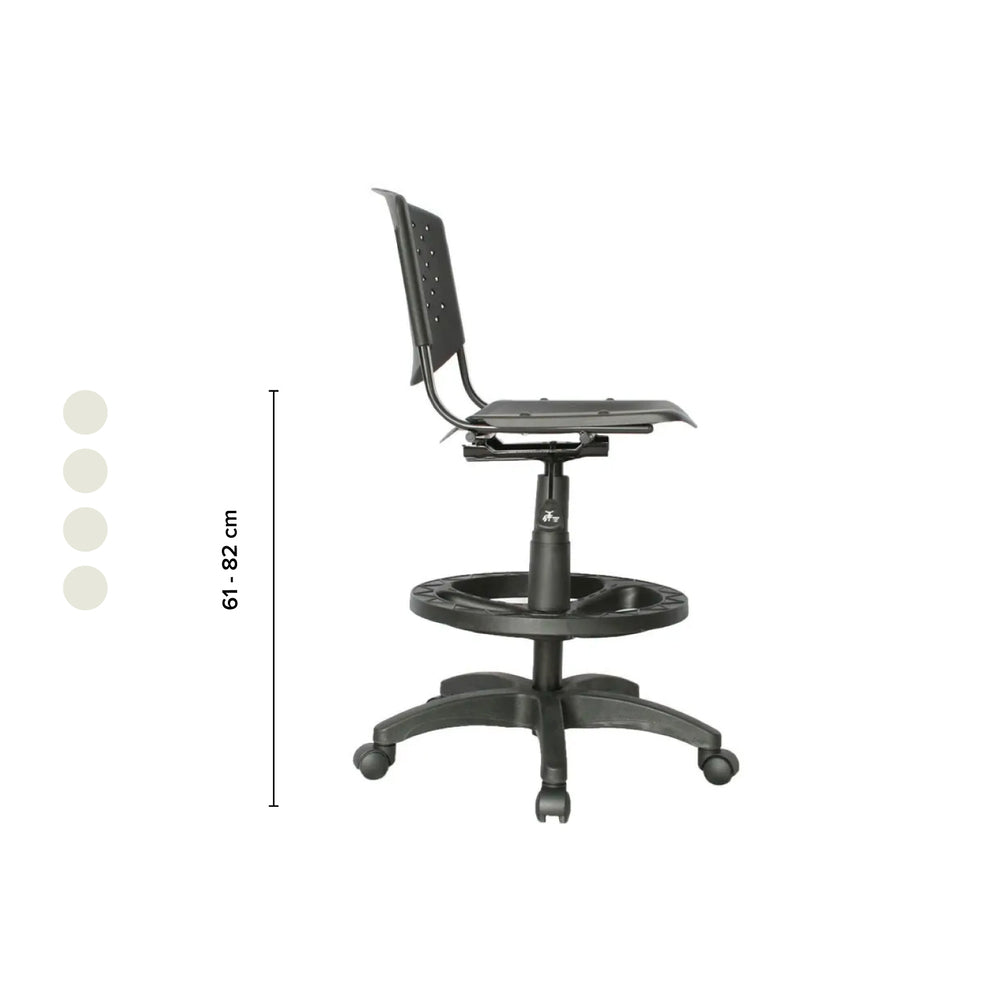 Silla Cajero Risma, Negro