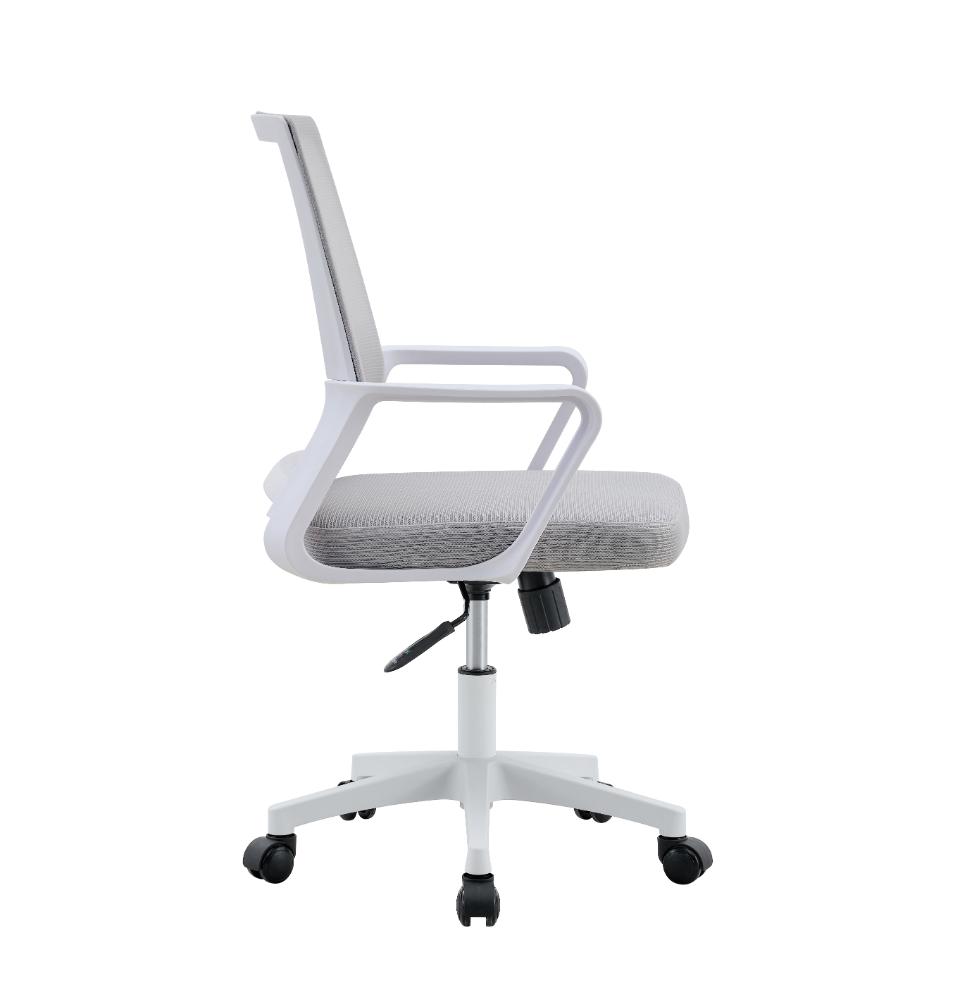Silla de Escritorio Regal, Gris, Ergonómica con Reposabrazos