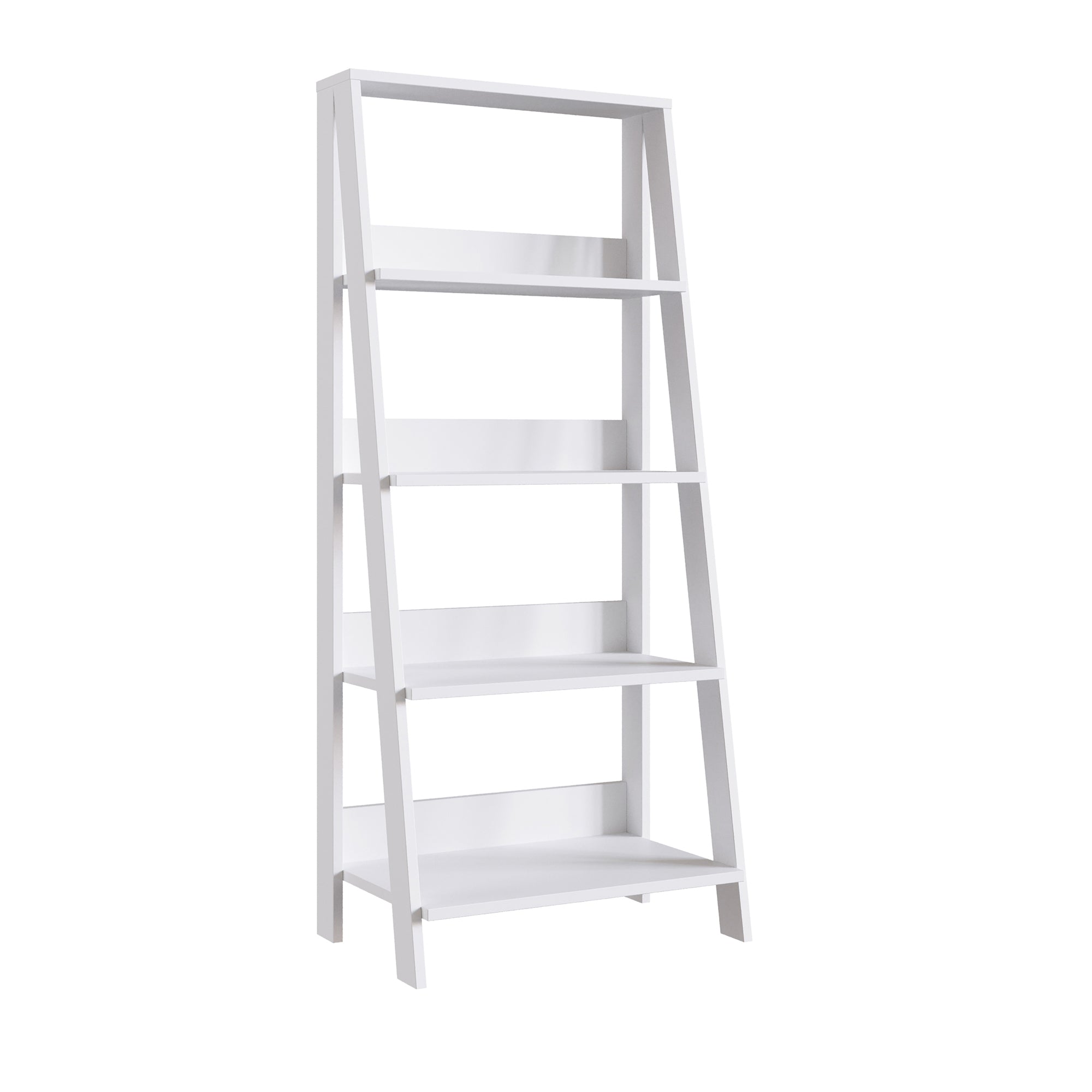 Biblioteca Escalera E06 Blanco