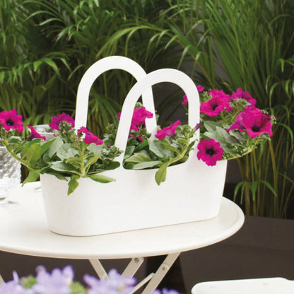 Matera Cesta 43 cm Blanco