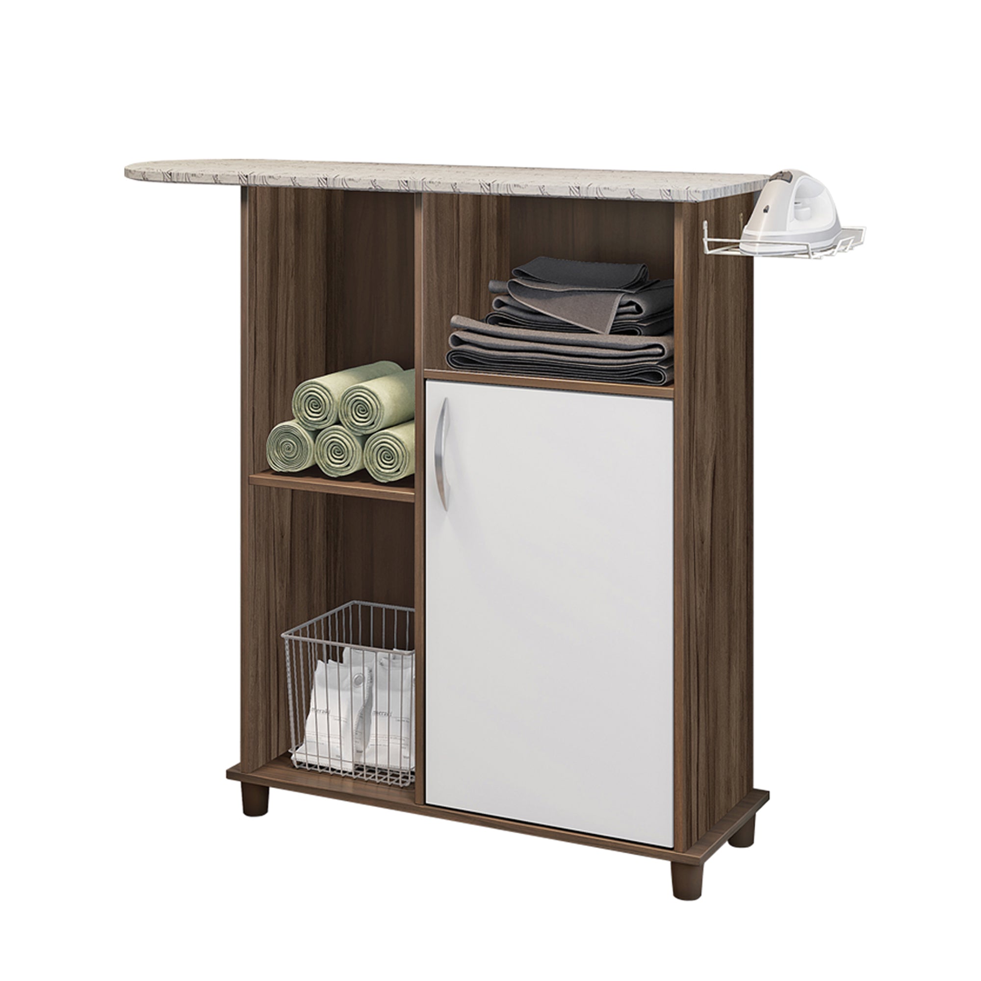 Mesa Planchar Florence Roble Y Blanco