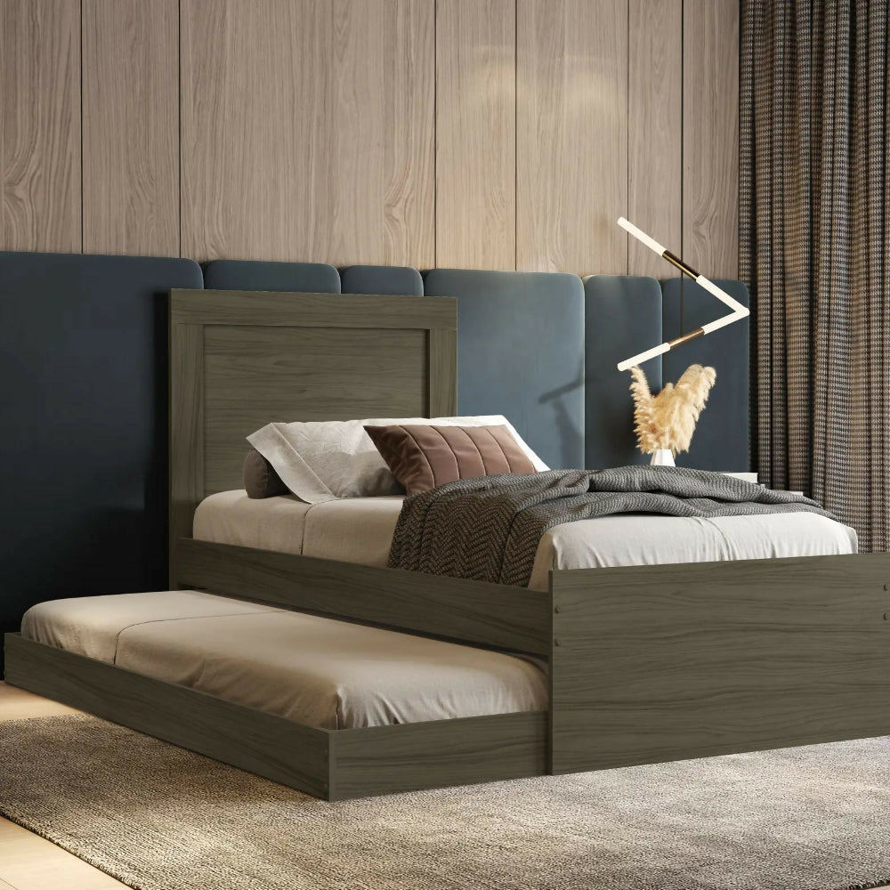Cama Sencilla Verona, Marrón