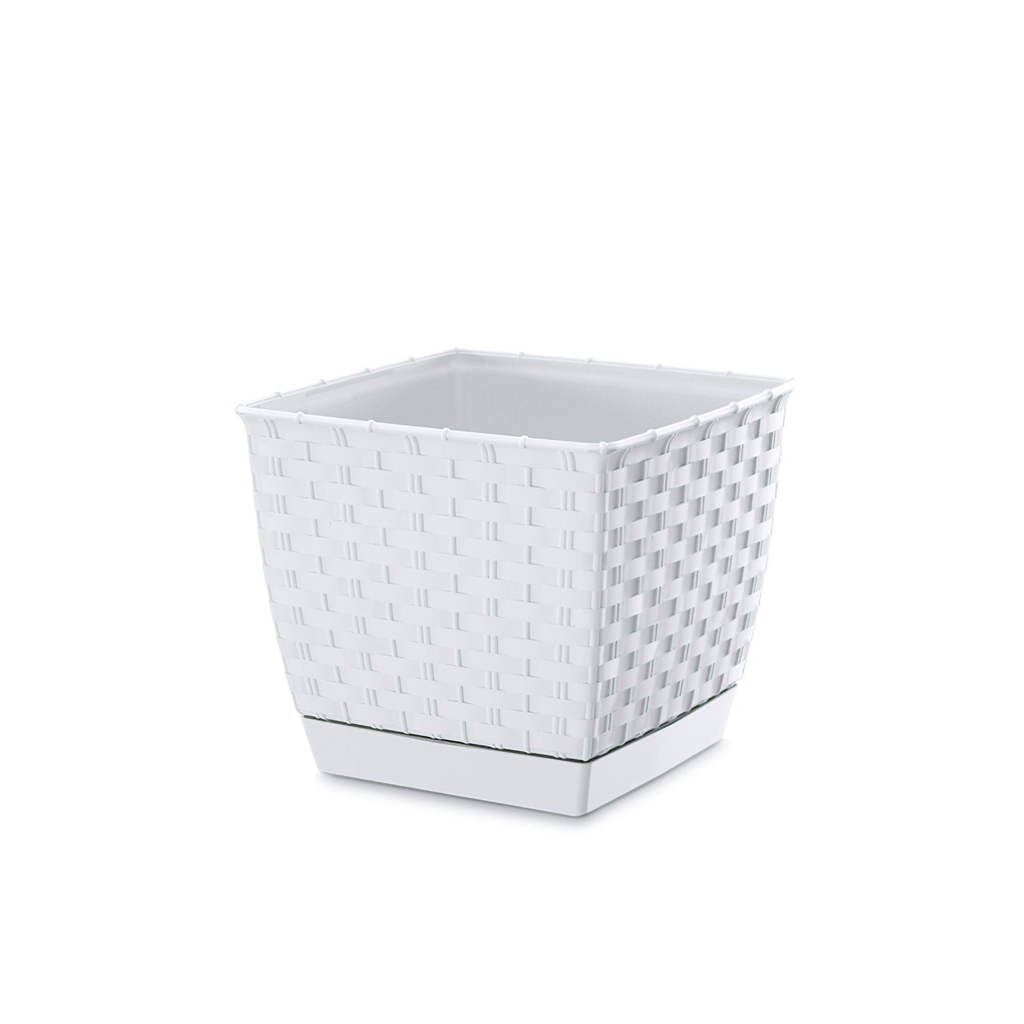 Matera Ratolla Square 25 cm Blanco