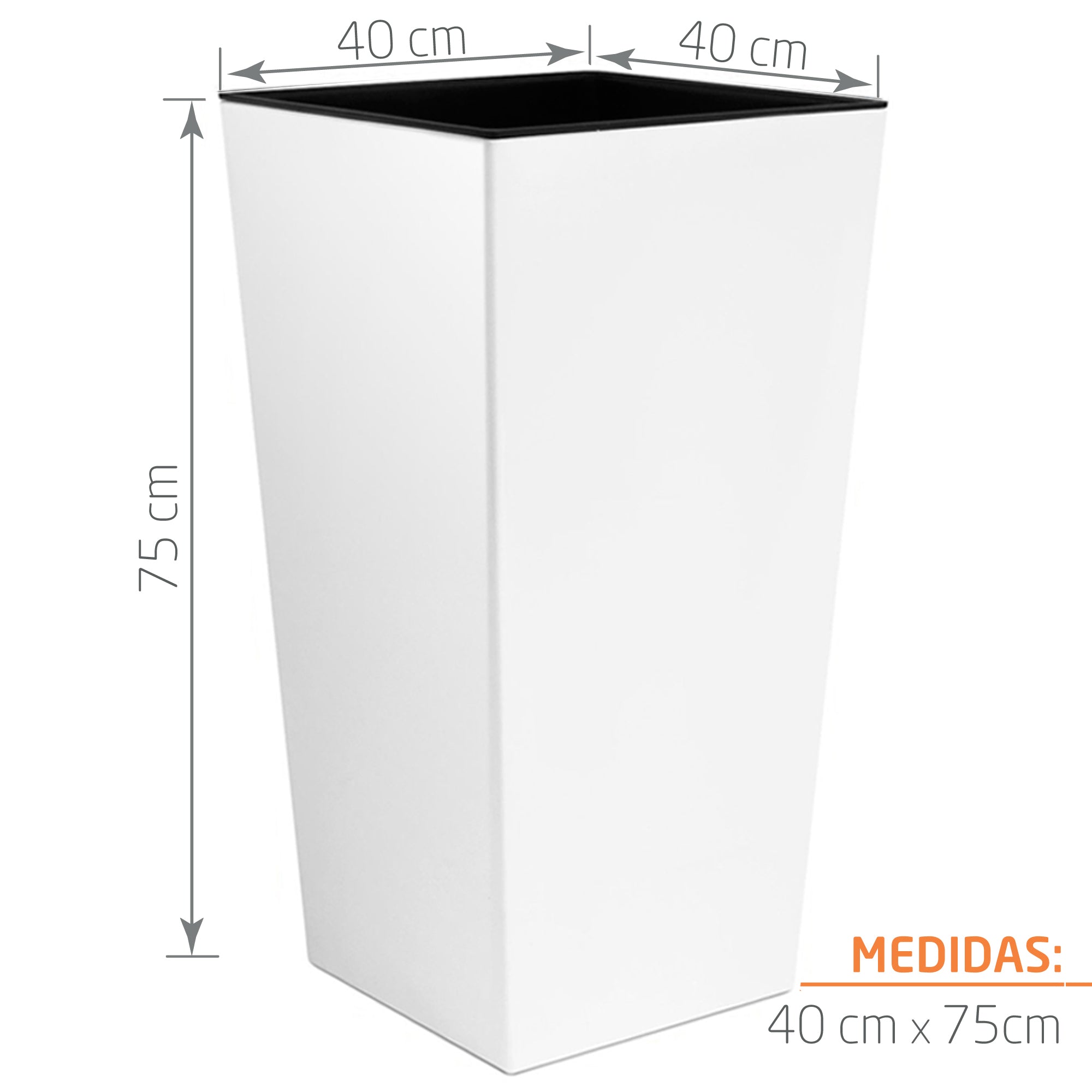Matera Urbi 75 cm Blanco