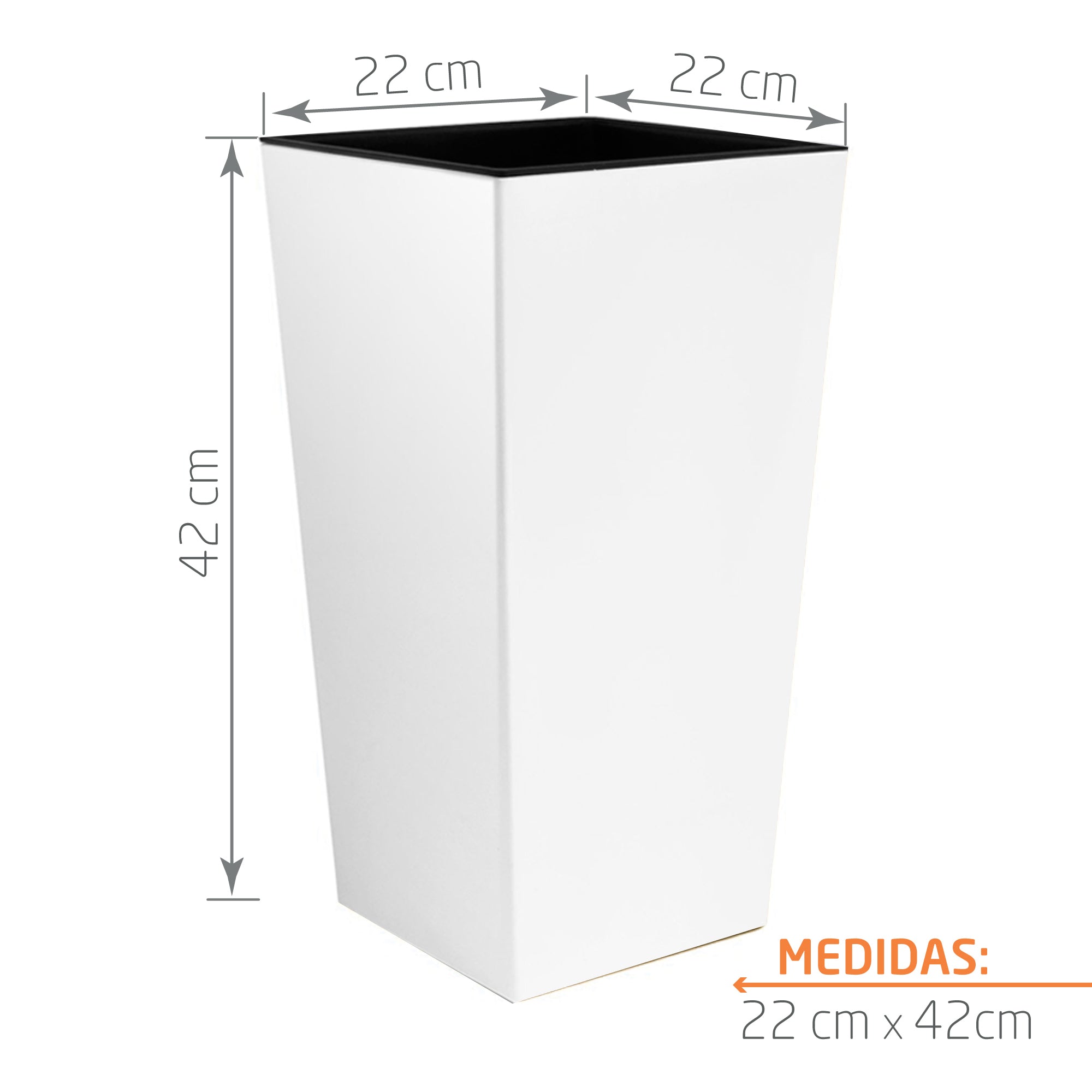 Matera Urbi 42 cm Blanco