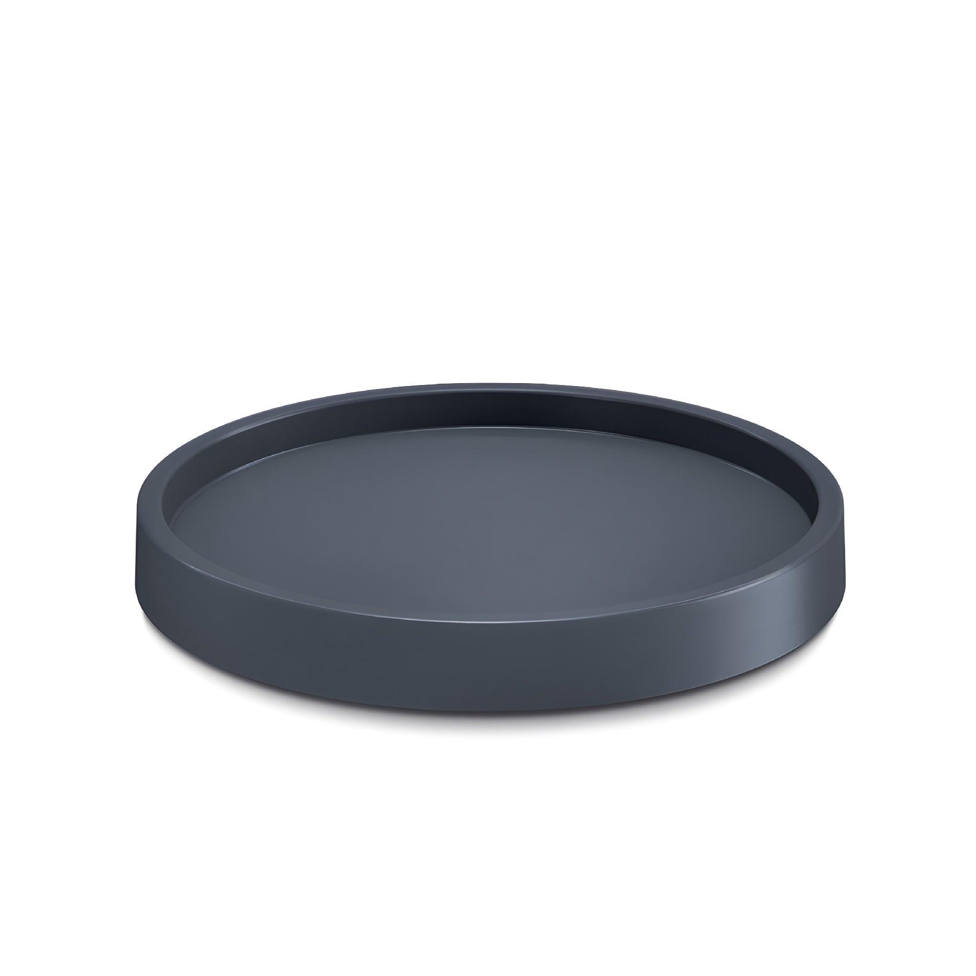 Base Redonda con Borde 29 cm Antracita