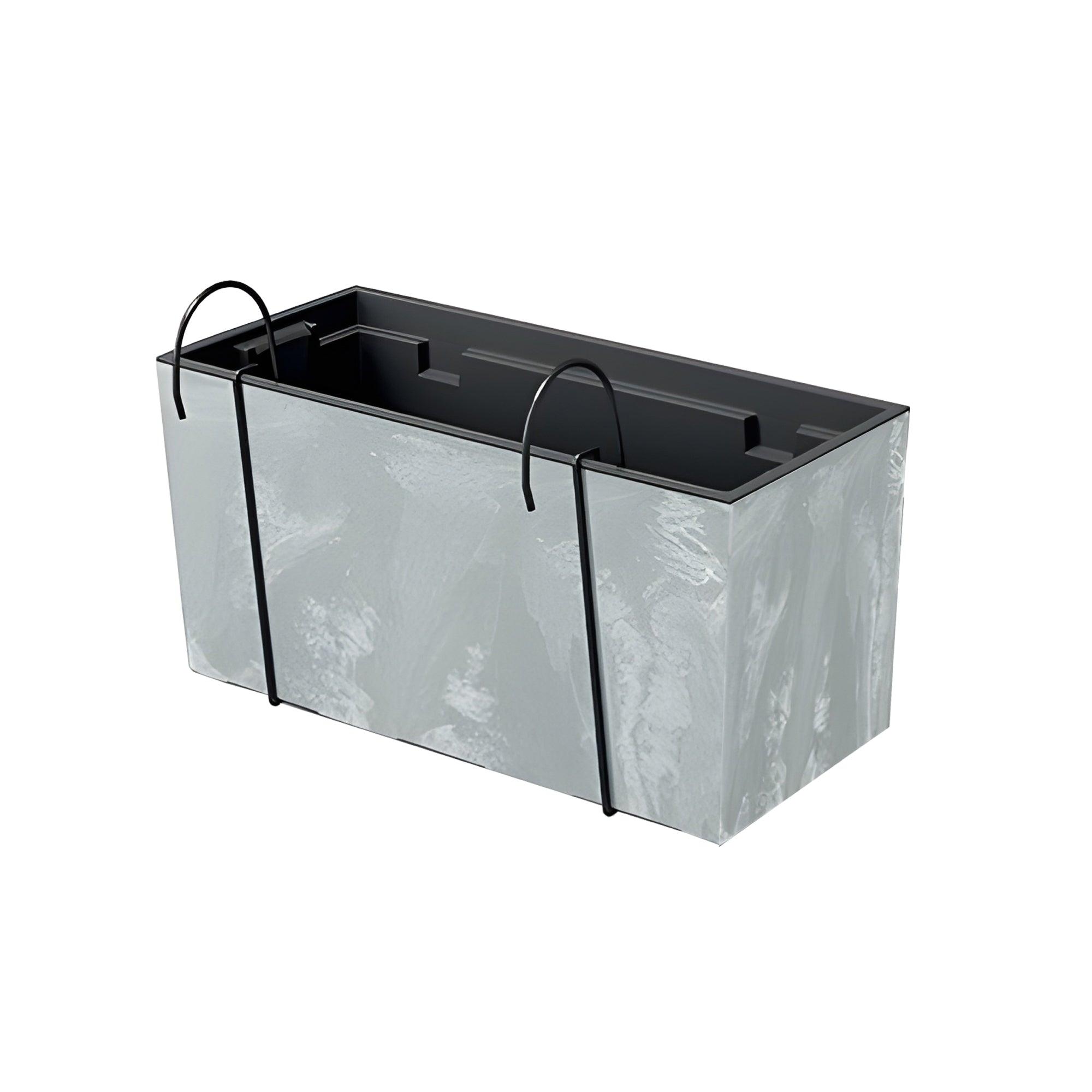 Matera Urbi Case W Beton 40 cm Gris Concreto