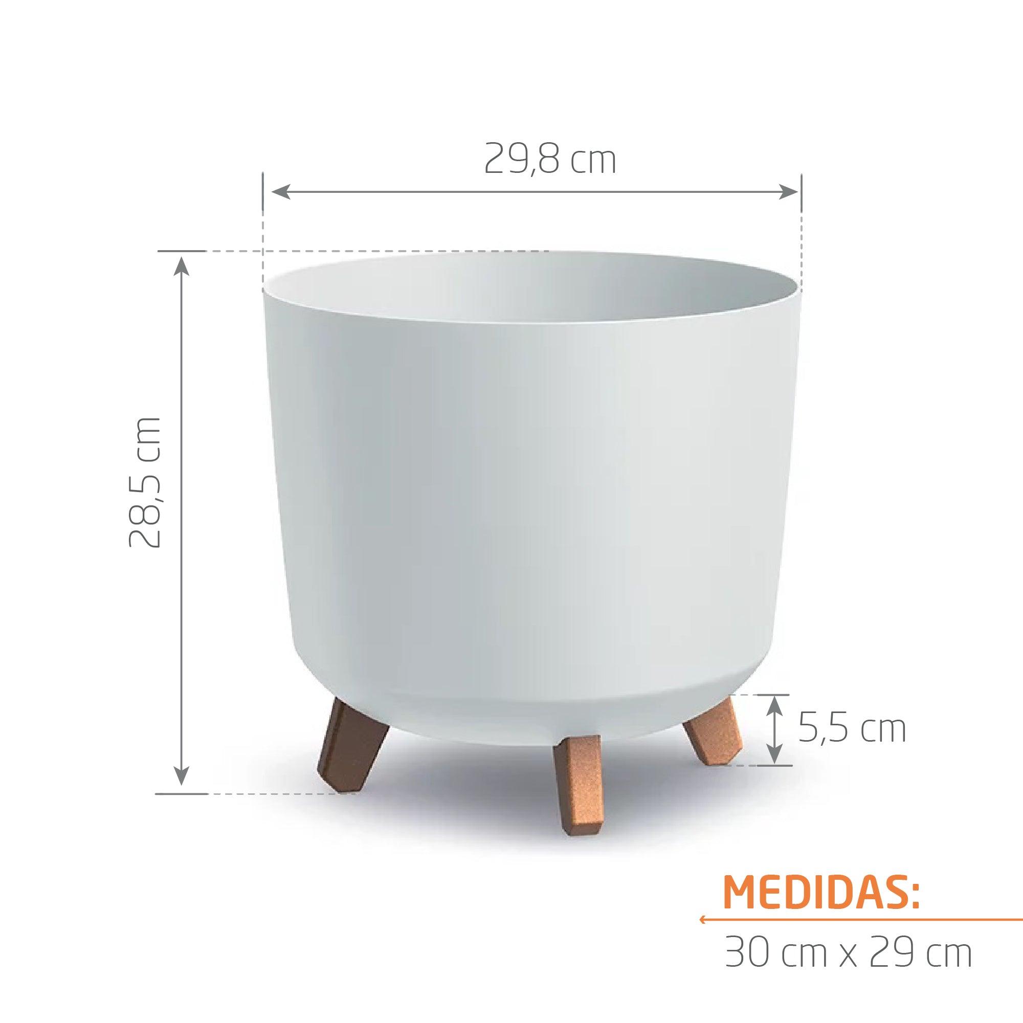Matera Gracia Tubus 30 cm Blanco