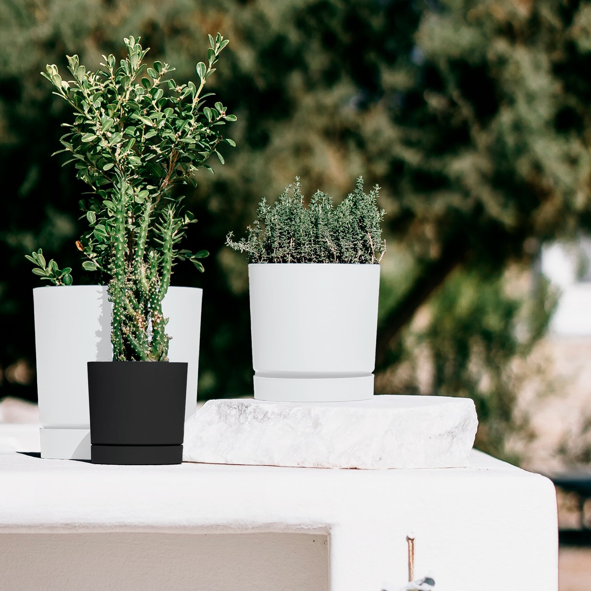 Matera Tubo P 20 cm Blanco
