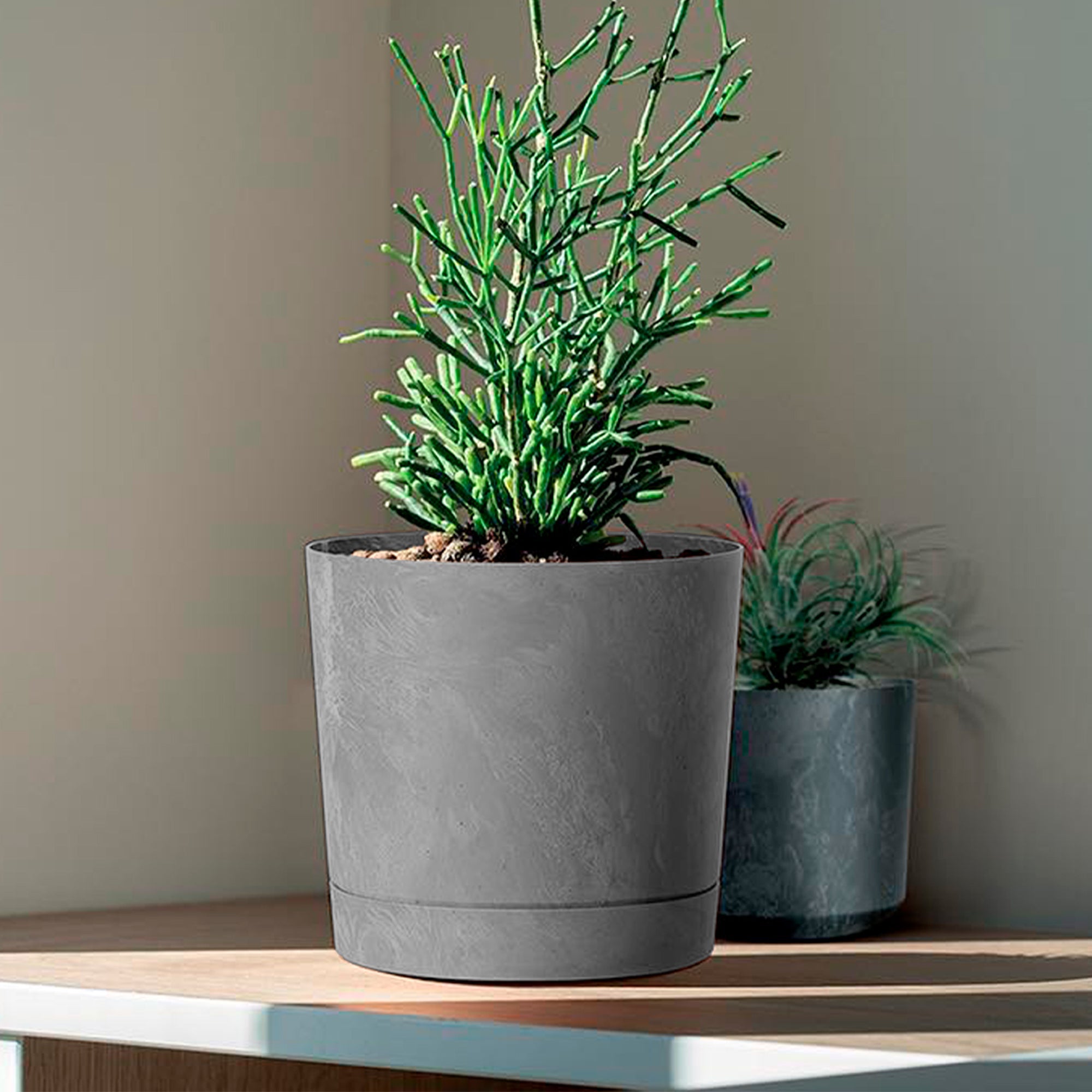 Matera Tubo P Beton 20 cm Gris Concreto