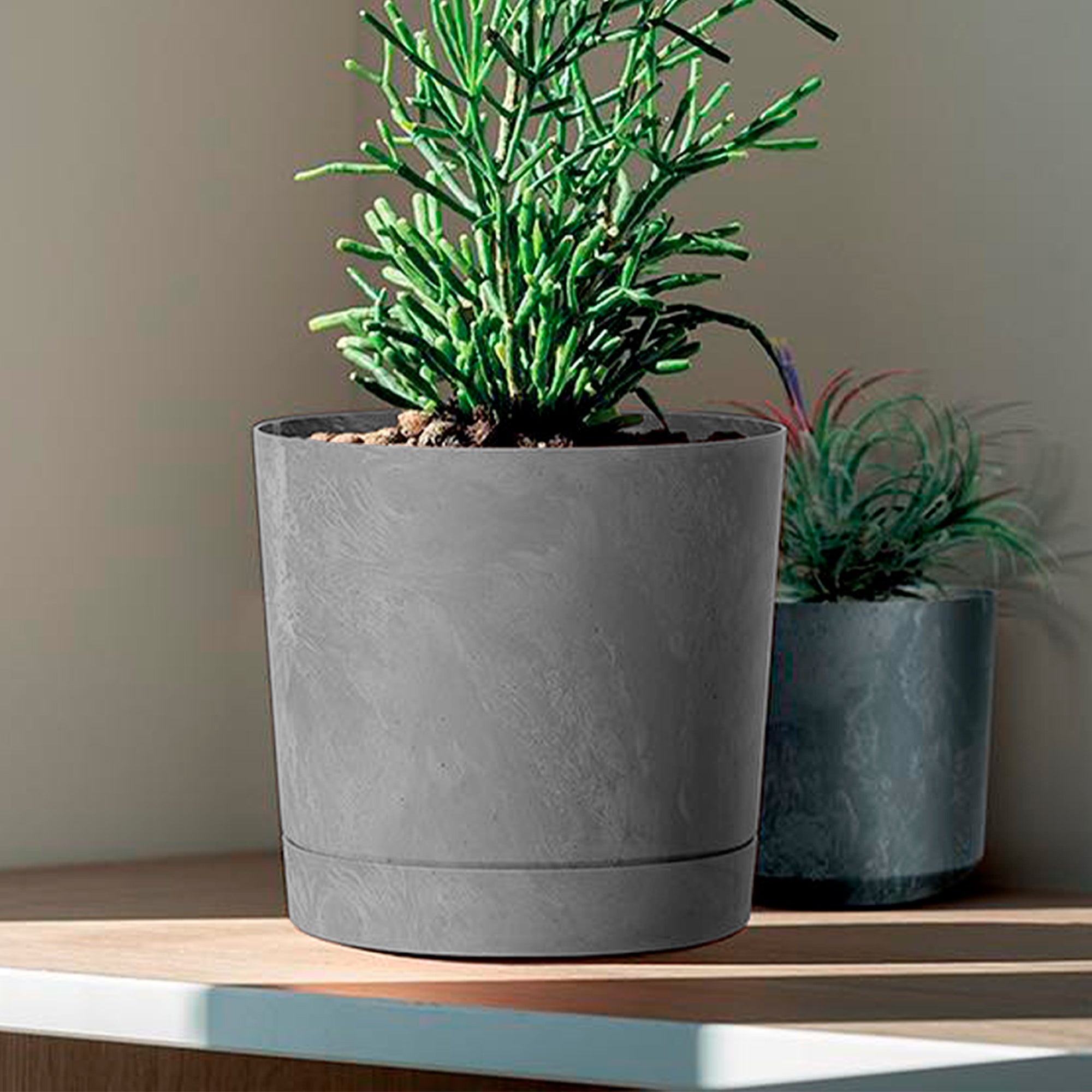 Matera Tubo P Beton 39 cm Gris Concreto