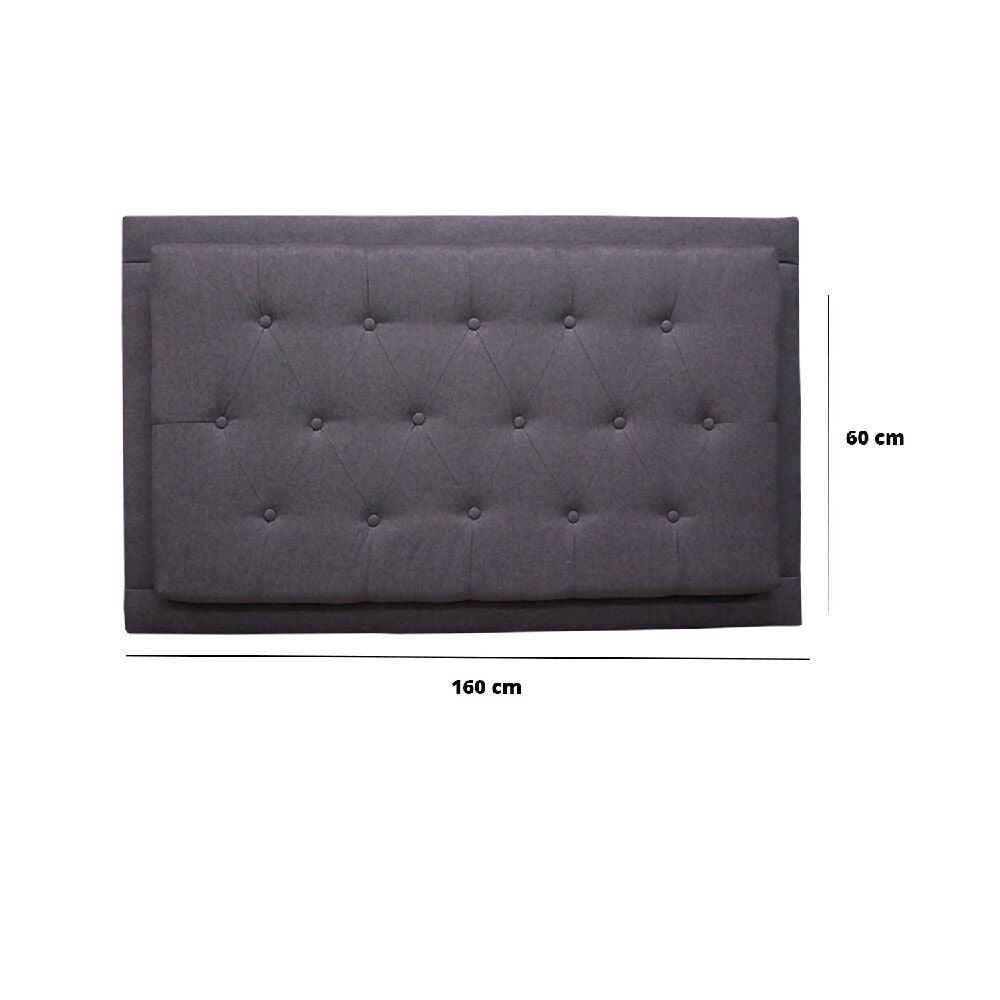 Espaldar Kaser de colgar 160 Gris Oscuro