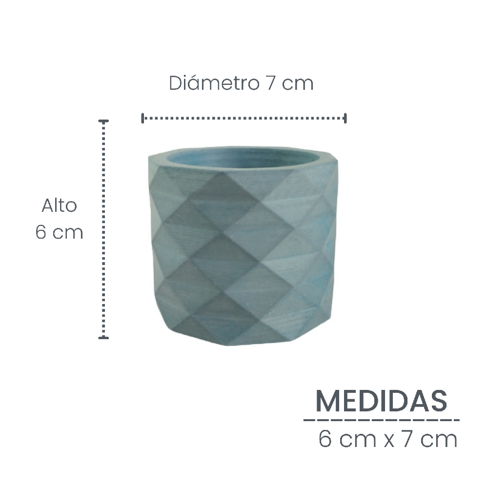 matera de mesa en cemento lira  azul petroleo  de concreto tienda online de materas y decoración_04