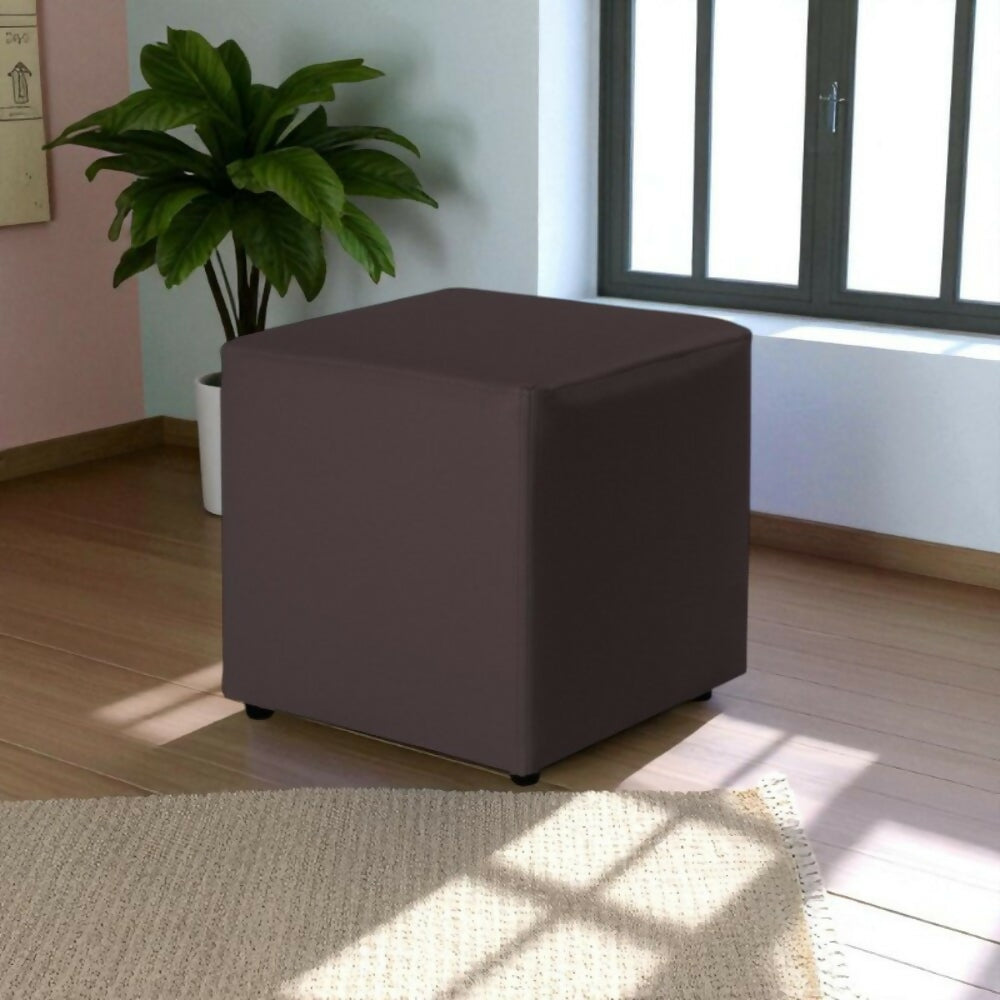 Puff Decorativo 40x40 Chocolate 