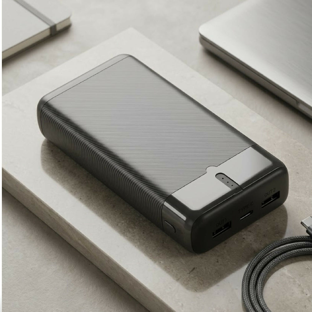 Power Bank Movisun 20000 mAh Rocket P23 Diseño Compacto Y Alta Velocidad