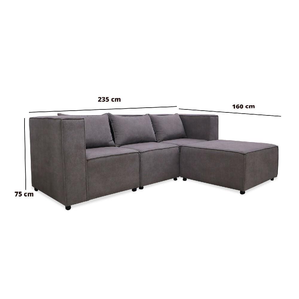 Sala Hofer Modular Gris