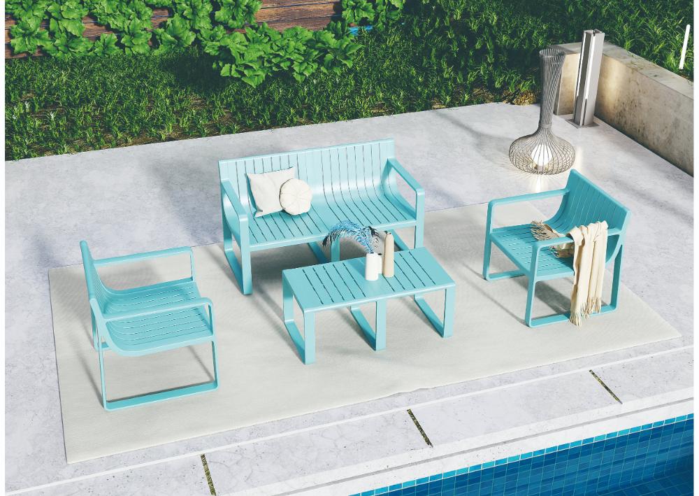 Sala de Exterior Terraluz, Azul Marino