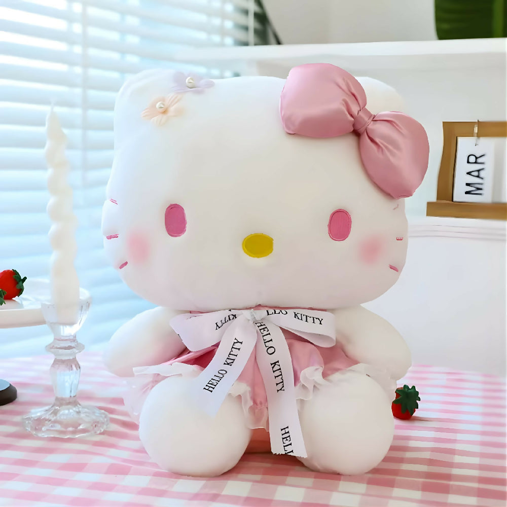 Peluche Manta Hello Kitty De Lujo 40Cm Suave Ideal Para Regalo