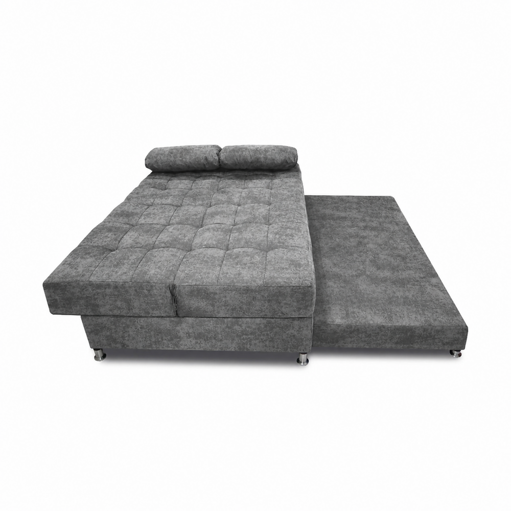 Sofa Cama Tarima Arkan 190x95x80 Tela Petfriendly Gris