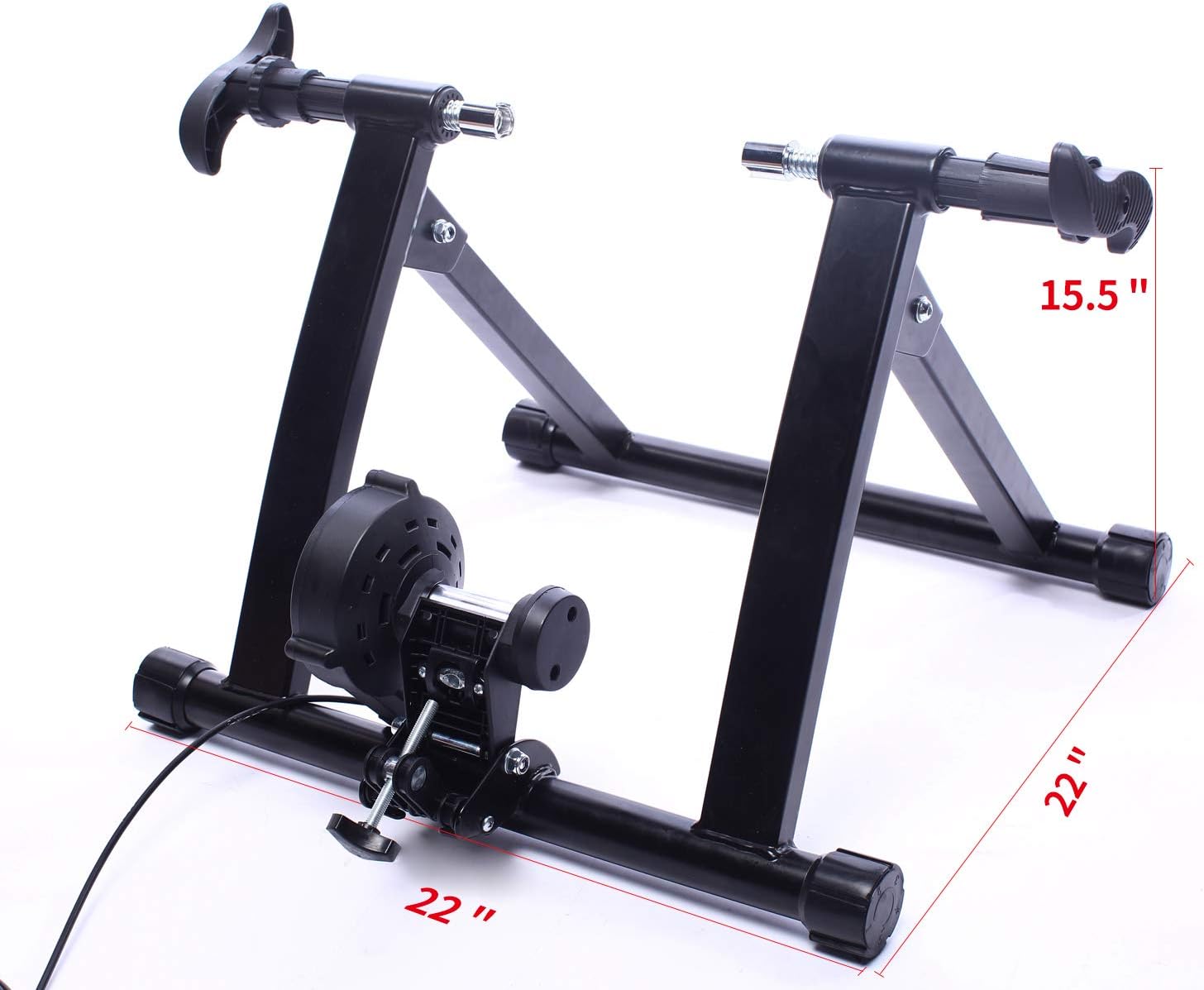 BalanceFrom - Soporte magnético de acero para bicicleta con elevador de rueda...