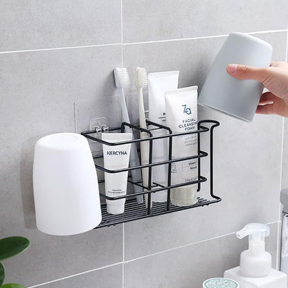 Soporte para cepillo de dientes de baño de acero inoxidable, soporte para pasta