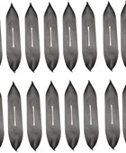 Uonlytech 100 ganchos de esponja para colgar en la pared, funda protectora con...