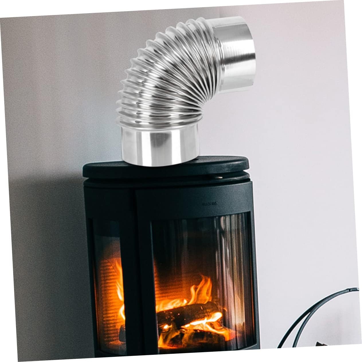 Estufa de 6 pulgadas, 3 piezas, escape de chimenea, estufa de leña, escape...